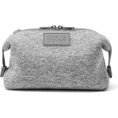 Dagne Dover Hunter Large Neoprene Toiletry Bag in Heather Grey 