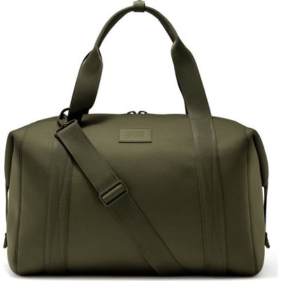 Dagne Dover Landon Extra Large Neoprene Carryall in Dark Moss 