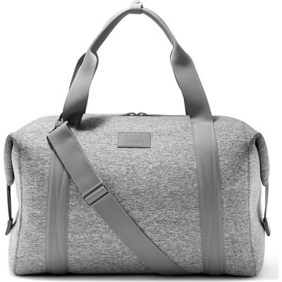 Dagne Dover Landon Extra Large Neoprene Carryall in Heather Grey 