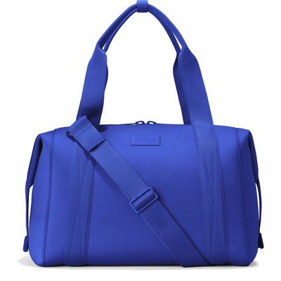 Dagne Dover Large Landon Neoprene Carryall in Deep Sea