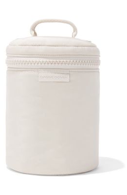 Dagne Dover Mila Repreve Recycled Polyester Large Toiletry Organizer Bag in Moonbeam