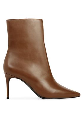 Dahlia 80 Leather Ankle Boots