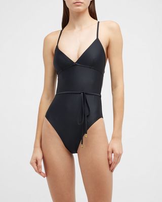 Dahlia Strappy One-Piece Swimsuit