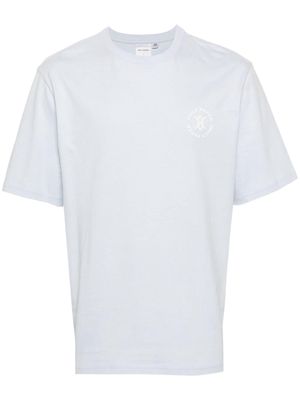 Daily Paper Circle-print cotton T-shirt - Blue