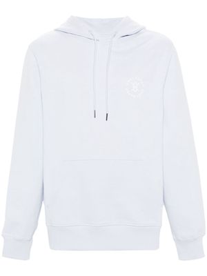 Daily Paper Circle printed cotton hoodie - Blue