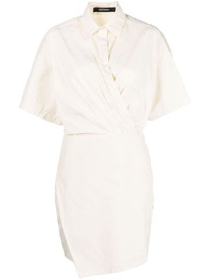 Daily Paper daily paper shirt dress - Neutrals