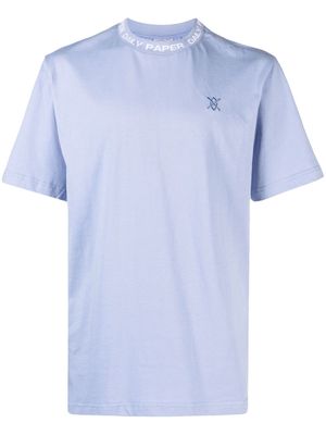 Daily Paper embroidered-logo T-shirt - Blue