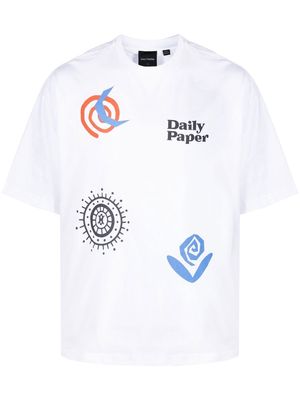 Daily Paper graphic-print short-sleeved T-shirt - White