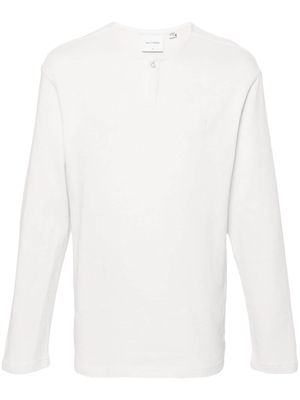 Daily Paper logo-embroidered cotton jumper - White