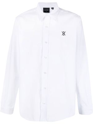 Daily Paper logo-embroidered shirt - White