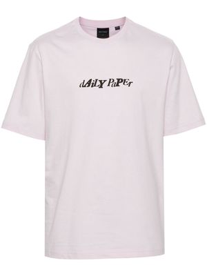 Daily Paper logo-print cotton T-shirt - Pink