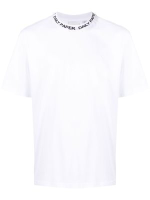 Daily Paper logo-print crew-neck T-shirt - White