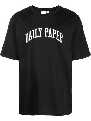 Daily Paper logo-print short-sleeve T-shirt - Black