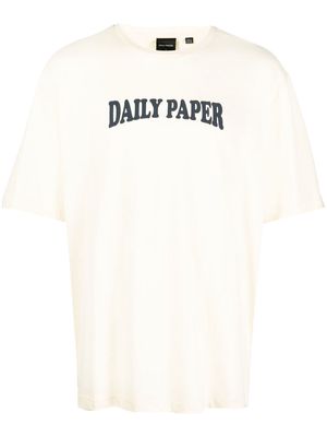 Daily Paper logo-print short-sleeve T-shirt - Neutrals