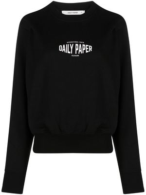 Daily Paper logo-print sweatshirt - Black
