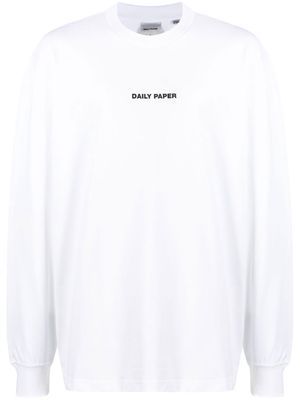 Daily Paper logo-print sweatshirt - White