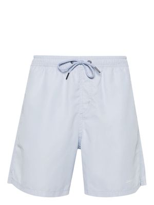 Daily Paper logo-print swim shorts - Blue