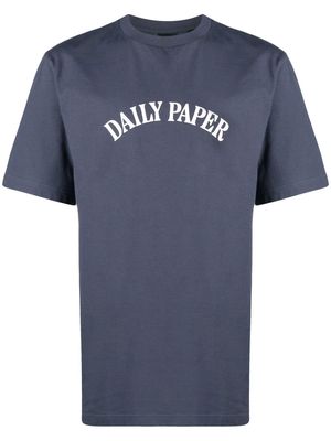 Daily Paper logo-print T-shirt - Purple
