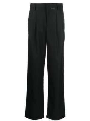 Daily Paper Meadow wide-leg trousers - Black