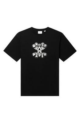 DAILY PAPER Omar Cotton Graphic T-Shirt in Black