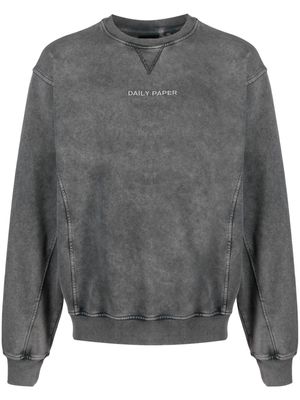 Daily Paper Roshon logo-embroidered sweatshirt - Grey