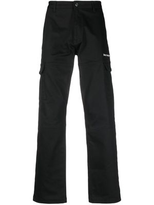 Daily Paper straight-leg cargo trousers - Black