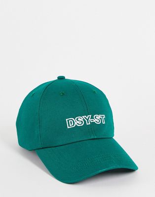 Daisy Street Active cap in jade green