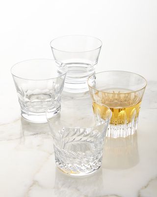 Dallas Assorted Double Old-Fashioned Glasses, Set of 4