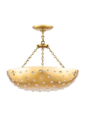 Dalton 4-Light Small Pendant - Aged Brass