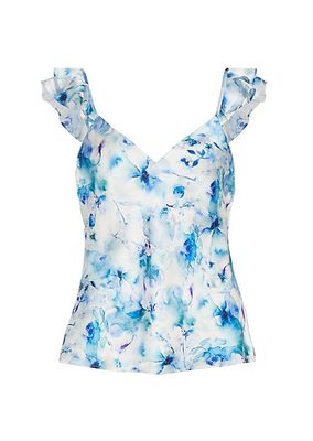 Damaris Floral Silk Camisole