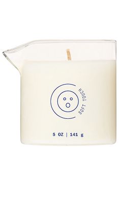 Dame Massage Oil Candle in Soft Touch.