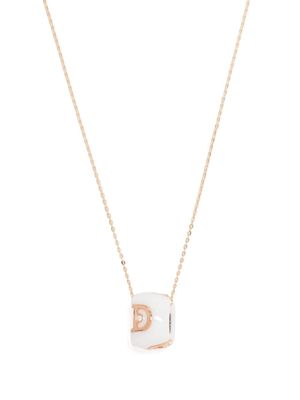 Damiani 18kt rose gold D.Icon diamond necklace - Pink