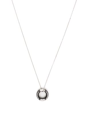 Damiani 18kt white gold D.Icon diamond pendant necklace - Silver