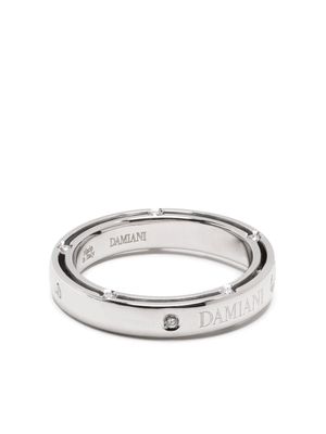 Damiani 18kt white gold D.Side diamond ring - Silver
