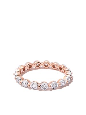 Dana Rebecca Designs 14kt rose gold Ava Bea diamond eternity ring - Pink