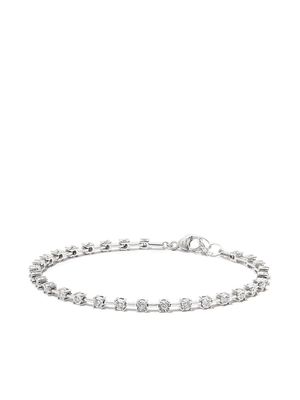 Dana Rebecca Designs 14kt white gold Ava Bea Interval diamond tennis bracelet - Silver