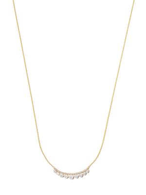Dana Rebecca Designs 14kt yellow gold Ava Bea Graduating Curve diamond necklace
