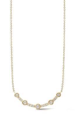 Dana Rebecca Designs Lulu Jack Diamond Curved Bar Pendant Necklace in Yellow Gold/Diamond 