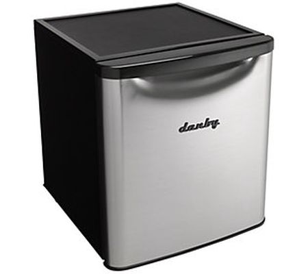 Danby 1.7 cu. Ft. Stainless Compact Fridge with out Freezer