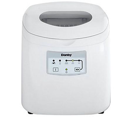 Danby 25-lb Portable Ice Maker w/ 3 Cube Sizes - White