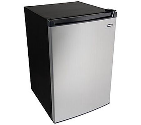Danby 4.5 cu. Ft. Stainless Compact Fridge with Freezer