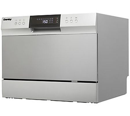 Danby 6-Setting Countertop Dishwasher in Silver