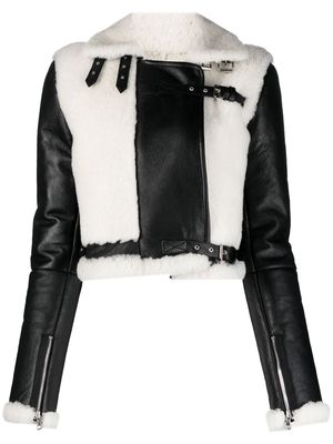 DANCASSAB Alanis leather jacket - Black