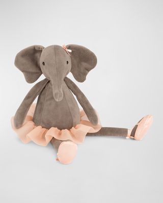 Dancing Darcy Plush Elephant, Brown