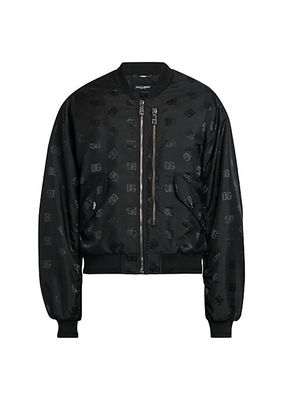 D&G Nylon Zip-Front Jacket