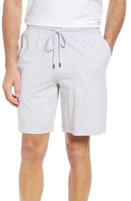 Daniel Buchler Knit Pajama Shorts in Grey Heather