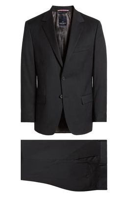 DANIEL HECHTER Norris Solid Wool Suit in Black