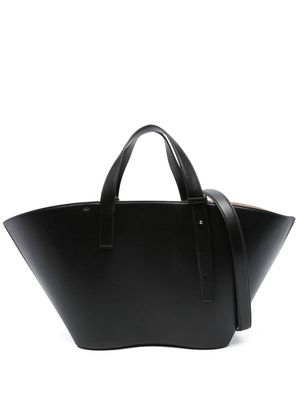 Daniel Wellington open-top faux-leather tote bag - Black