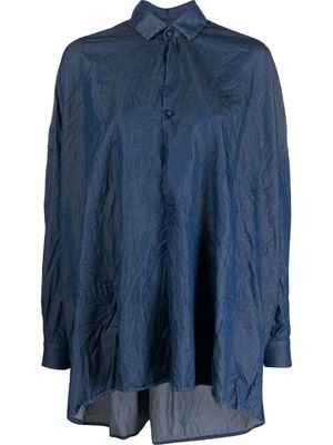 Daniela Gregis cotton button-down shirt - Blue