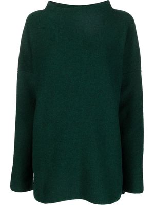 Daniela Gregis wool mock-neck jumper - Green